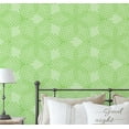 thumbnail image 1 of S4Sassy Self-Stick Decorative Boho Wallpaper, Dot Geometric Print Wall Paper, Textured Vinyl Waterproof Contact Paper, Green, 25"X 60" Removable Renter Friendly Walls Covering For Bedroom, 1 of 8