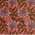 thumbnail image 1 of S4Sassy Tropical Lily Flower Wallpaper - Peach Bohemian Wall Covering, 25" x 240" Self-Adhesive Textured Vinyl Walls Paper, Decorative Wall Wrap, Easy DIY Walls Covering For Bedroom, Cabinets, 1 of 9