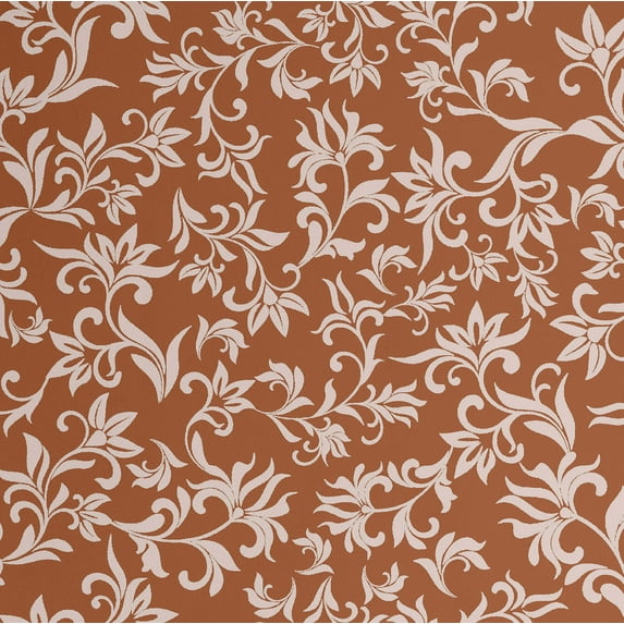 S4sassy Removable Contemporary Brown Wall Decor, Ikat Print Textured Contact Paper for Walls, Cabinets, and Dresser, Self Adhesive Vinyl Wallpaper Roll, Waterproof Contact Paper for Walls- 25"x360"