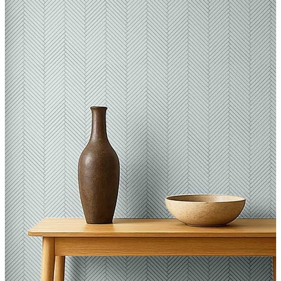 S4sassy Removable Nature-inspired Waterproof Wall Wrap, Finish Wallcover, Geometric Print Contact Paper for Walls, Cabinets, Dresser, Self Adhesive Vinyl Wallpaper Roll- Green (25"x60")