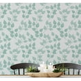 thumbnail image 1 of S4sassy Self Adhesive Wallpaper, Green Leafy Vine Print Removable DIY Vinyl Wall Covering, Peel and Stick Contact Paper for Walls, Entryway accent Wall, Office Decor, Solution (25"x360" inch), 1 of 9