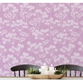 thumbnail image 1 of S4sassy Self-Stick Decorative Wallpaper, White Blossom Vine Print Wall Paper, Vinyl Waterproof Contact Paper, Pink, 25"x120" inch Removable Renter Friendly Wall Covering For Bedroom, Dining room, 1 of 7