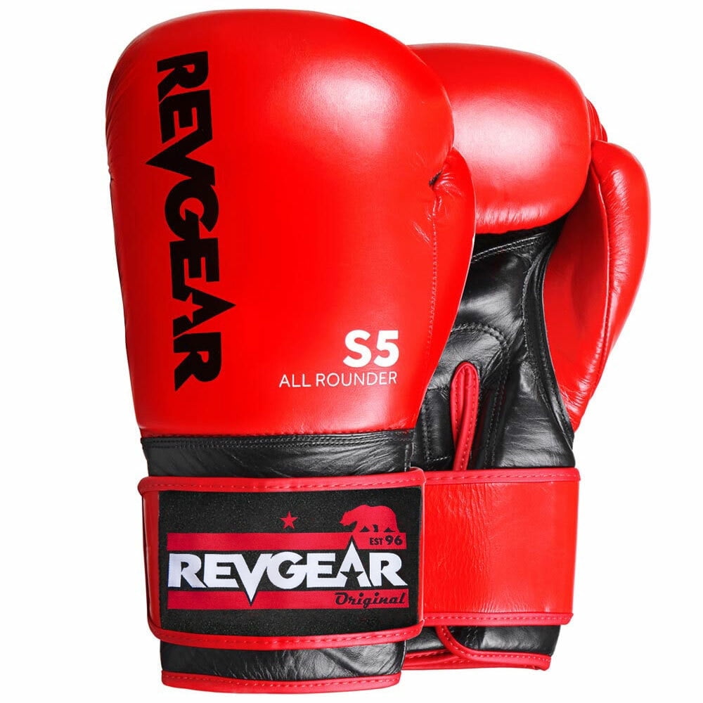 S5 All Rounder Boxing Glove - Red/Black