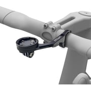 S5 Out Front Mount Aluminum Compatible with Garmin Edge Bike Computer, XOSS, iGPSPORT, Left Right Double-Edged Cycling Handlebar 1.25/ 31.8mm
