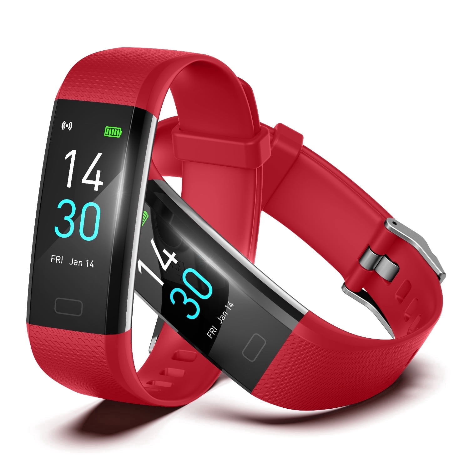 LAATIKUI S5 smart watch heart rate monitor fitness tracker waterproof bracelet