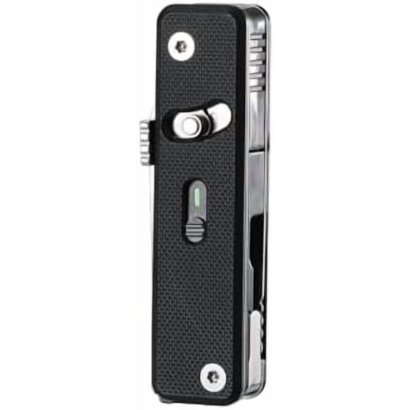 S504G Mini Flex Companion-7 in 1 Multitool EDC Pocket Knife with G10 Handle, Box Cutter, Short Sheepsfoot Blade, Short Scissors, Bottle & Can Opener, 4mm Bit, Tweezers and Toothpick