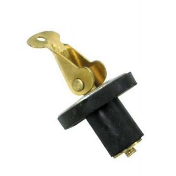 S5054C 0.37 ft. Baitwell Plug, Brass