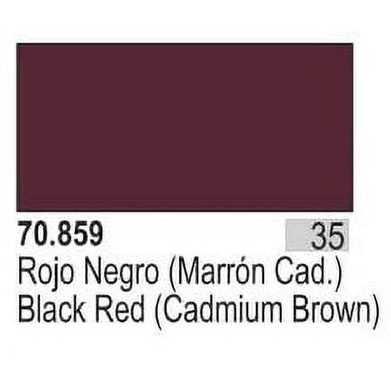 Vallejo Model Color acrylic paint - 70.859 Black Red