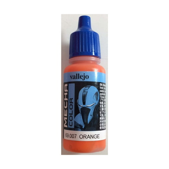 S6 17ml Bottle Orange Mecha Color