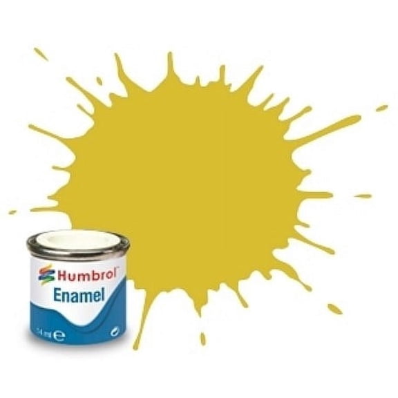 S6 A1 14ml. Enamel Matte Pale Yellow Tinlets (6)