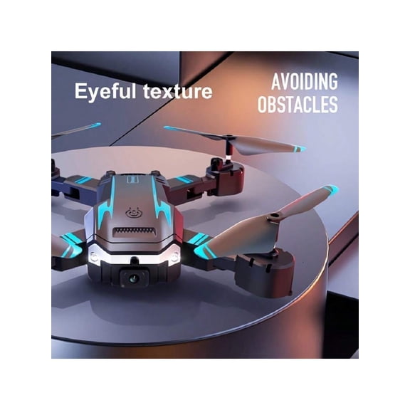 S6 Foldable Drone with Dual Cameras, Altitude Hold & Remote Control, Indoor/Outdoor Quadcopter for Beginners - Ideal Halloween Gift for Teens & Adults