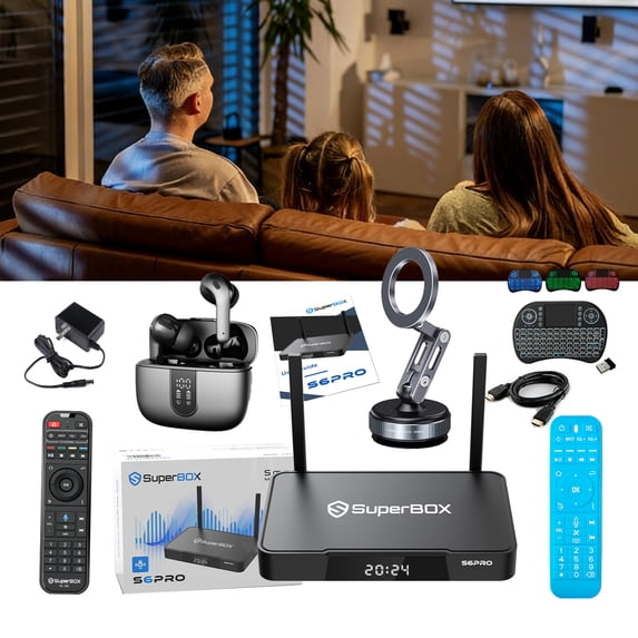 S6 Pro Smart tv Box 2026 Latest Version 4GB RAM 32GB Smart Box