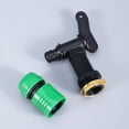 thumbnail image 1 of S60x6 Coarse Thread IBC Tank Tap Connecter X 1/2'' 3/4'' Water Coupling Adapter 1000L Garden Home Replacement Valve Fitting, 1 of 10