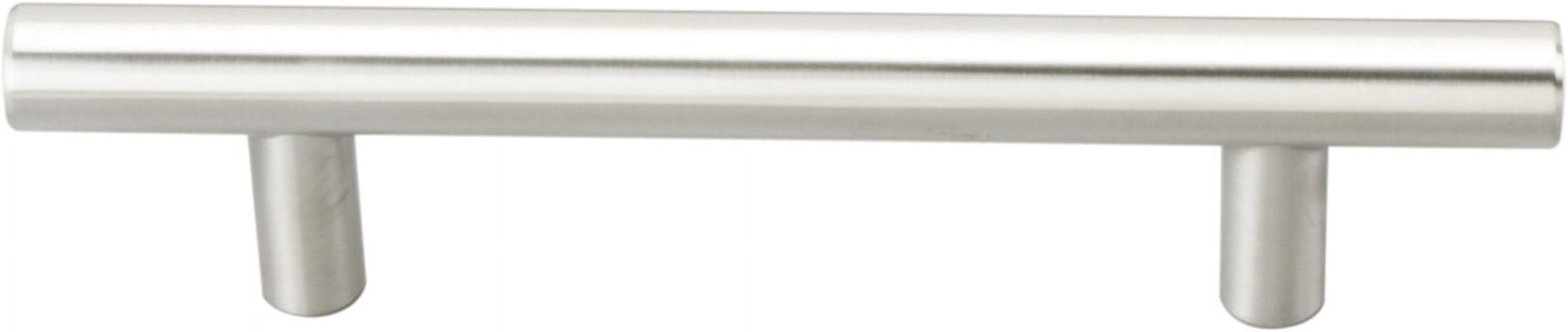 5" Brushed Stainless Steel Modern Bar Pull