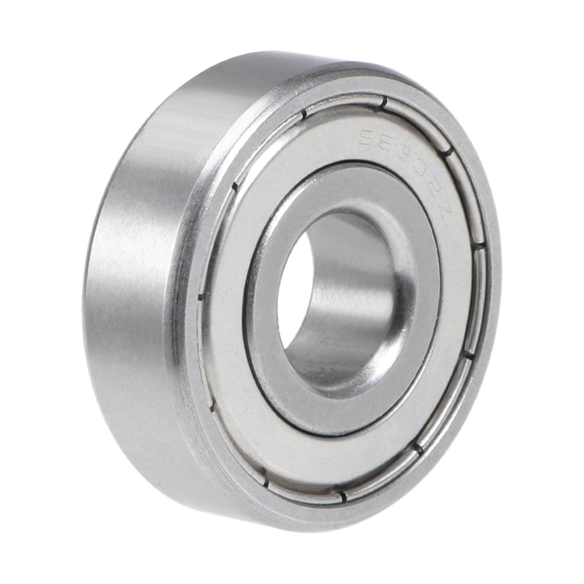 uxcell Silver Tone 608ZZ Shielded Deep Groove Ball Bearings 8mm x