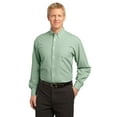thumbnail image 1 of S639 Port Authority Men's Button Shirt Plaid Pattern Easy Care Shirt, 1 of 6