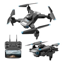 S69 Remote Control Drone Intelligent Obstacle Avoidance 4K High-definition-lens Aircraft Four- Children's Toy with Stable Altitude Hold, Gestures Selfie, Waypoint Fly, Auto-Follow, 3D Flip