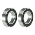 thumbnail image 1 of S6903-2RS Deep Groove Ball Bearings 17mm x 30mm x 7mm Double Sealed Stainless Steel 440C 2pcs, 1 of 4
