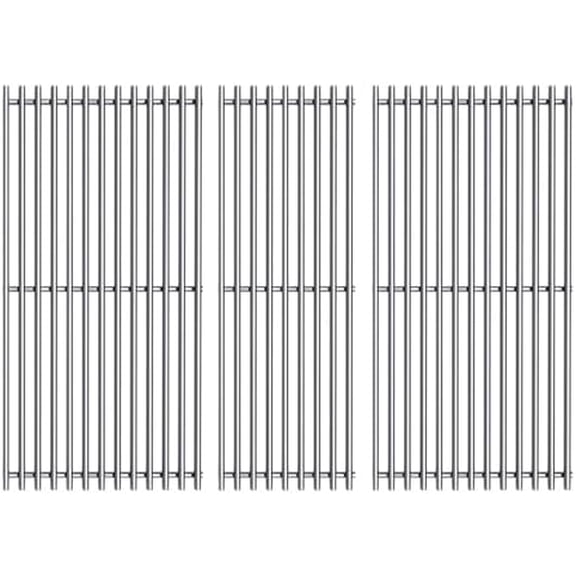 S6G552 (3-Pack) 19.2 SUS304 Stainless Steel Cooking Grates for Weber Summit 600 Series, Summit E-640, S-640, E-650, S-650, E-660, S-660, E-670, S-670 Gas Grills (2007-present)$$Garden & Patio
