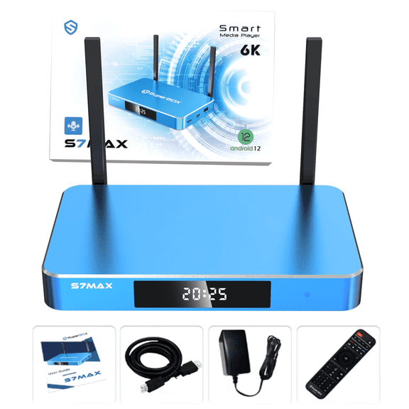 S7 MAX Android 12.0 Voice Remote Contorl