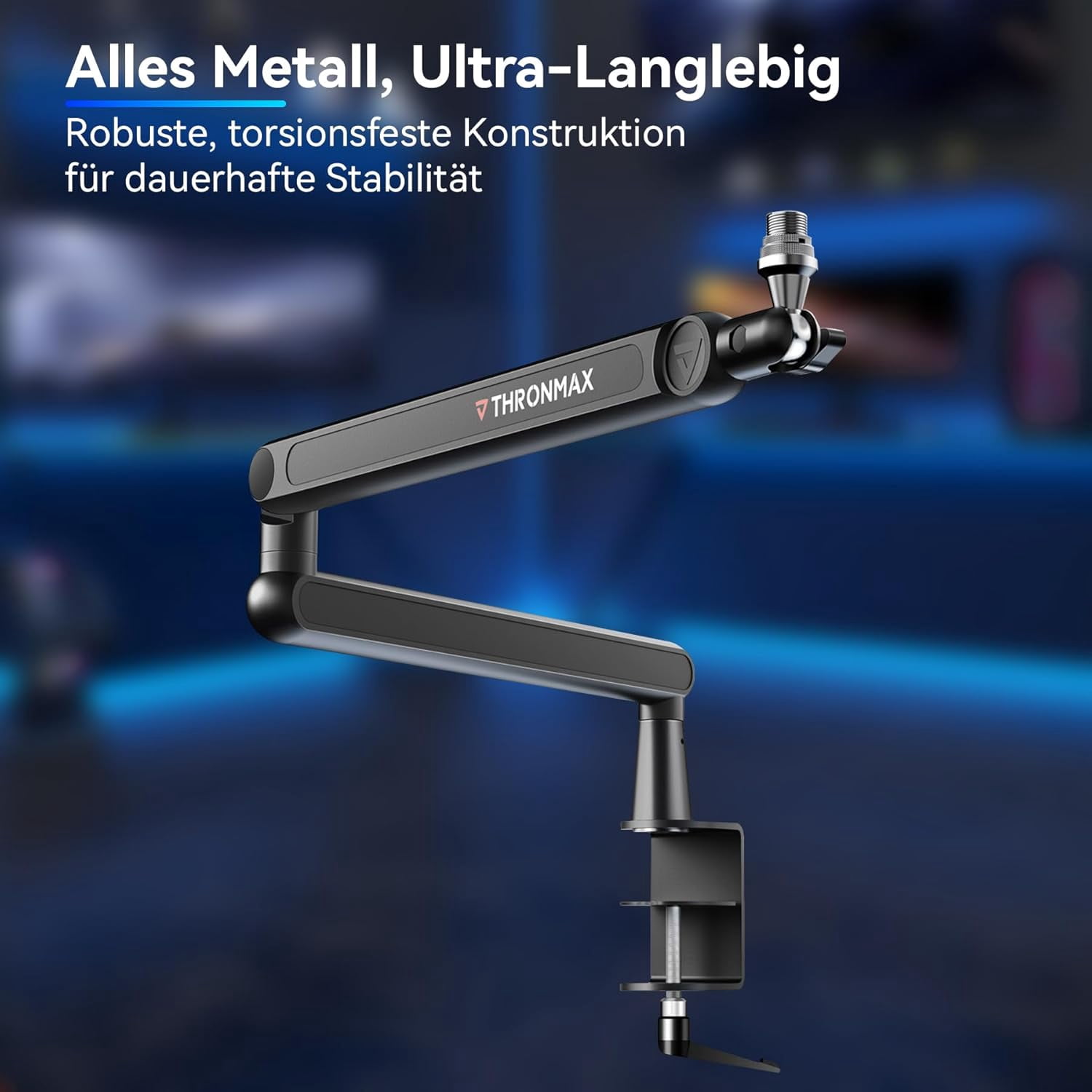 S7 TUNE Low  Mic Arm, 360 °   Rotatable  Stand with  Management for Streaming Podcasting Gaming