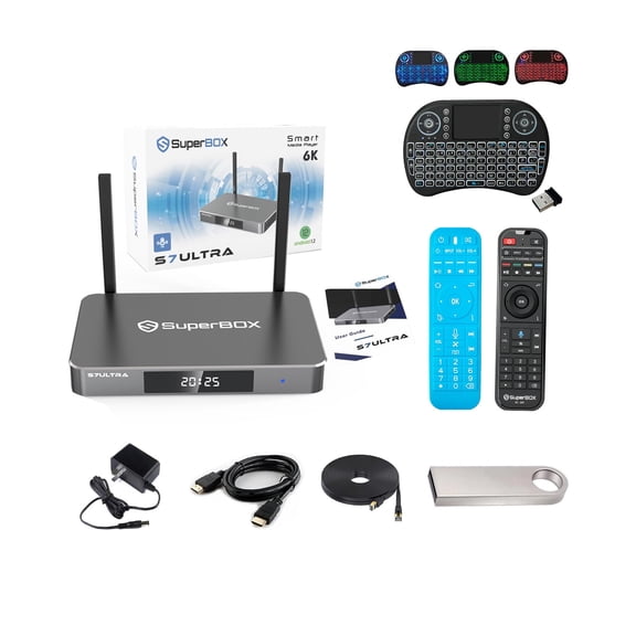 Superbox S7 Ultra 2026 Latest Smart Andriod TV Box 4GB RAM 128GB Parental Control