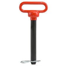 YueNina Red Head Hitch Pin for Tractor or Trailer - 1" x 7-1/2" - Pin for Trailer