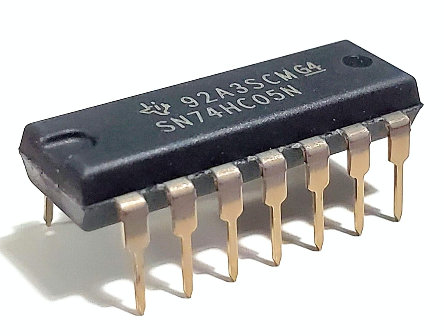 S74HC05 S74HC05 74HC05 Hex Iverters with Ope-Drai Outputs Breadboard ...