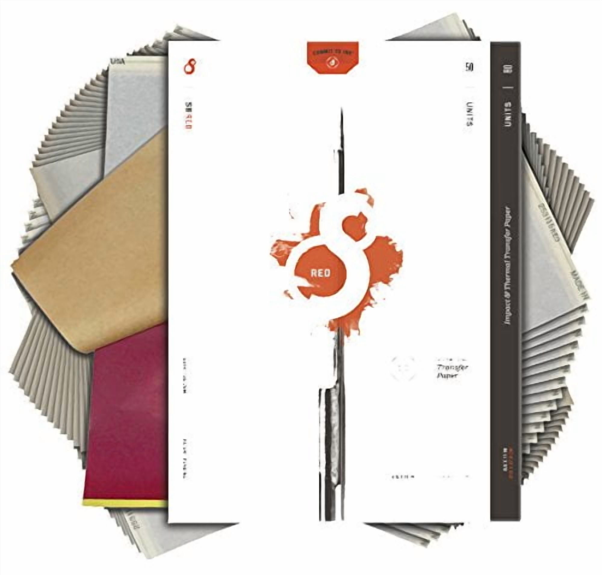 S8 RED Series Tattoo Stencil Transfer Paper Pack