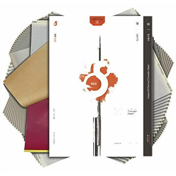 S8 RED Series Tattoo Stencil Transfer Paper Pack