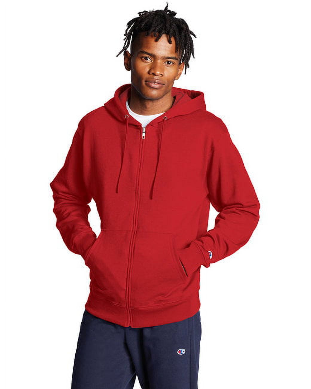 Champion S800 Adult Powerblend Full Zip Hooded Sweatshirt Walmart