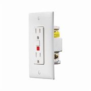 S801 Ac Gfci Outlet With Cover-Plate, White
