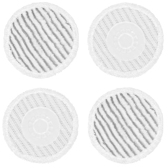 Detetap S8201 Pads Replacement Steam Mop Pads for Shark S8201 S7001 S8001 S7201 S7000AMZ S7000 S7005 S7020 S7001C Series Steam & Scrub All-in-One Scrubbing Mop, 4 Pack