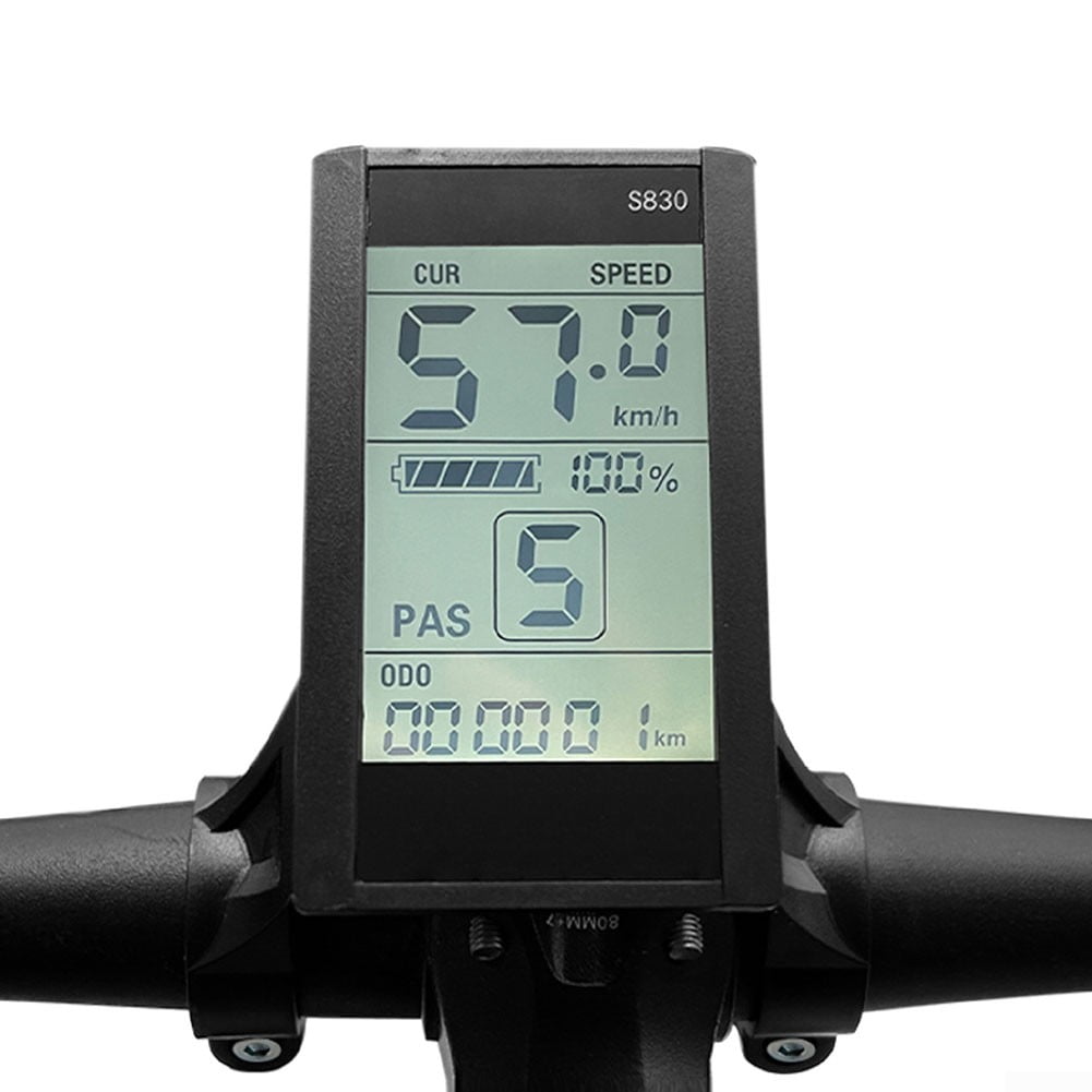 S830 Waterproof LCD Display Screen for Electric Bicycle eBike Scooter 36/48V
