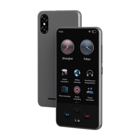 S85 Pro Portable Audio Translator 138 Language Recording 19 Offline Real Time ChatGPT AI Voice Photo Group Translation