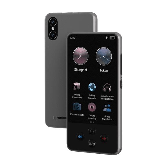 S85 Pro Portable Audio Translator 138 Language Recording 19 Offline Real Time ChatGPT AI Voice Photo Group Translation