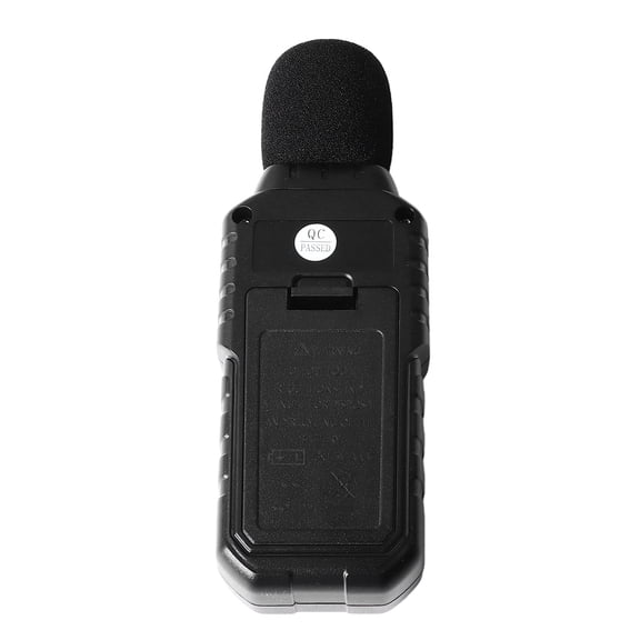 S8607 Digital Noise Meter with LCD Backlight, 30-130dB SPL Sound Level Detector, Windproof Design, 31.5Hz-8kHz Frequency Range