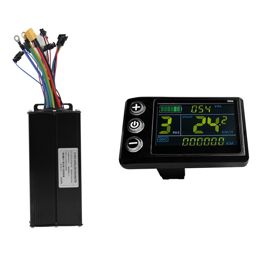S866 Color Screen Instrument 40a Three-Mode Sine Wave Set Bike ...