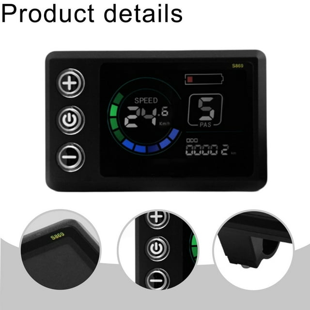 Color Screen Instrument S869 LCD Smart Display Color Screen Instrument For Electric Mountain ...
