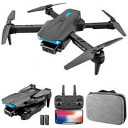 S89 Mini Drone for Kids, Foldable WiFi FPV Drone with 4K HD Camera for Adults, RC Quadcopter with 3D Flip, Headless Mode, Altitude Hold, One Key Return, Bag and 3 Batteries (Black)