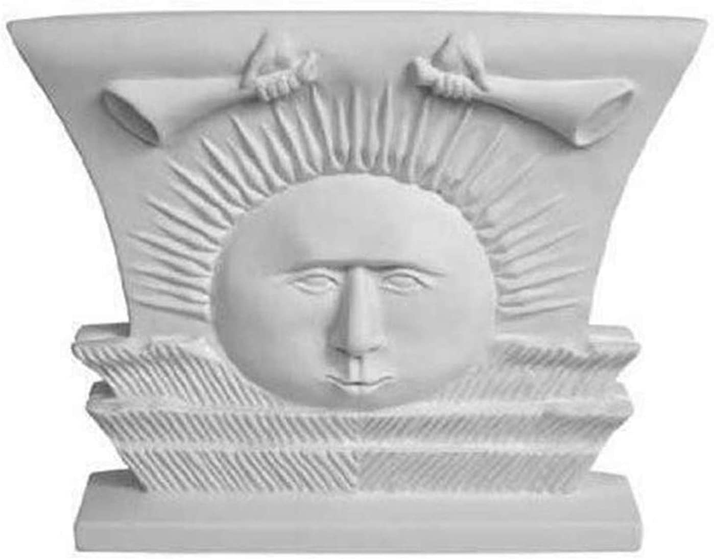 S9 Large 8" Statue Nauvoo Temple Sunstone White Marble Mormon LDS CTR