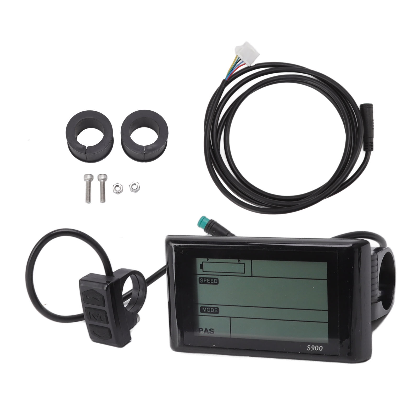 Compteur LCD étanche VGEBY 24V-60V – 6 Broches, Affichage Données Vélo, Compatible Scooters Et Vélos électriques