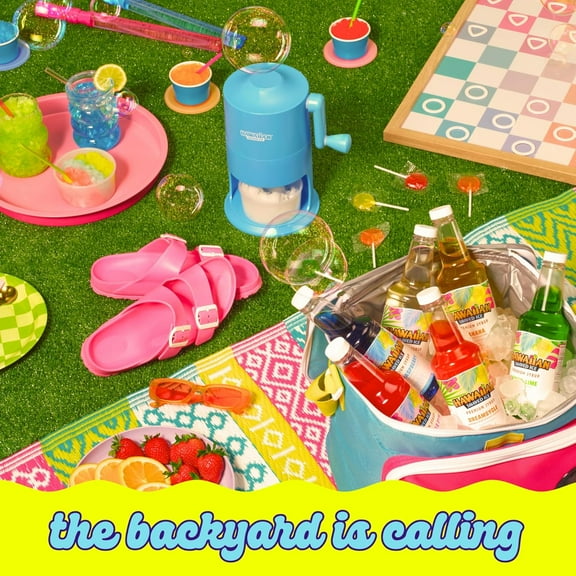 S900A Snow Cone with 2 Ice Molds, Non-slip Mat, 1-Year Warranty, 120V White