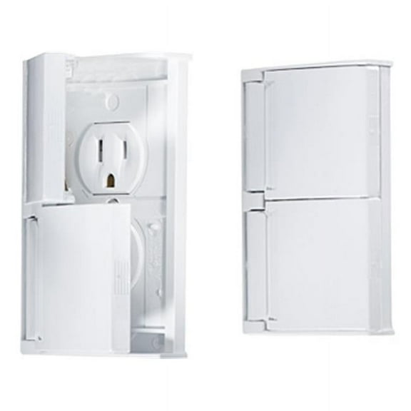S905 Ac Weatherproof Dual Outlet, White