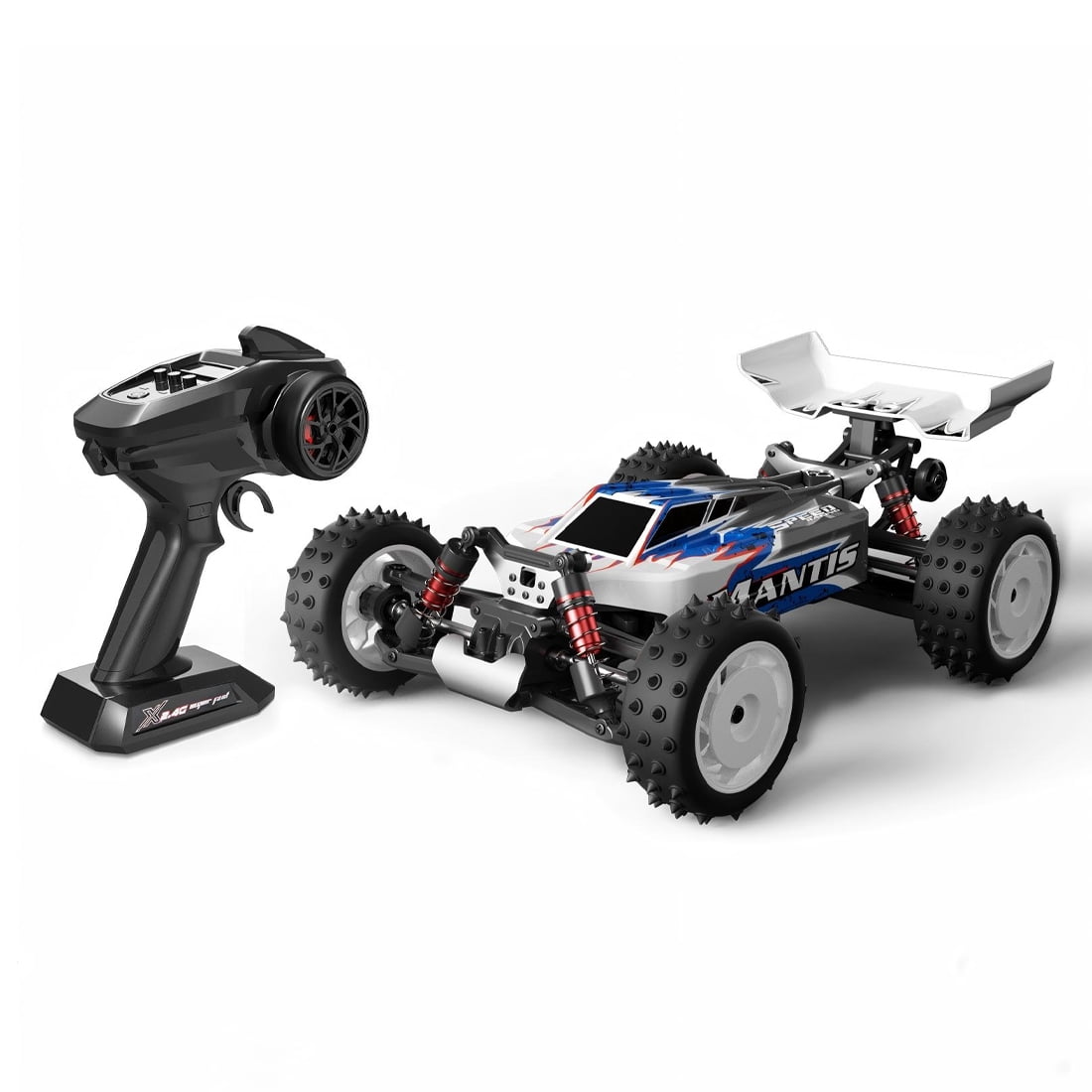 S911 1/10 Scale High Speed RC Truck, 2.4GHz 4WD Full Proportional ...