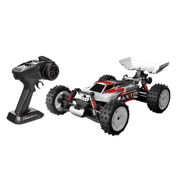 S911 1/10 Scale High Speed RC Truck, 2.4GHz 4WD Full Proportional Control 50KM/H Electric Off-Road Drift Racing Car with 390 Brushed Motor for Hobbyists