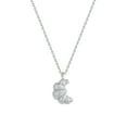 thumbnail image 1 of S925 Sterling Silver Cow Croissant Necklace Women's Mini Cute Korean Style Versatile Fashion Clavicle Chain French Retro Necklace Jewelry, 1 of 6