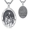 S925 Sterling Silver St Michael/St Christopher/St Benedict/Saint Jude …