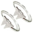 thumbnail image 1 of S925 sterling silver cat ear opening tail ring claws surround each other, 1 of 5
