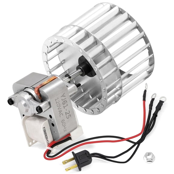 S97017062 97017062 Heater Motor & Blower Wheel Assembly for Broan Nutone 655 695 658 659 656 HFL695 Ventilation Fan 655-C, 655-A, 695-B, 656-B, 656-C Bathroom Exhaust Fan Replacement Parts